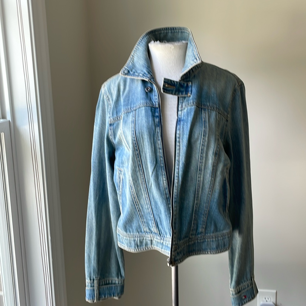 Tommy Hilfiger Denim Jacket With Special Design On The Back